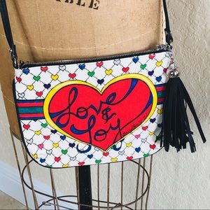 BRIGHTON Crossbody Bag Tassel Love & Joy Pouch